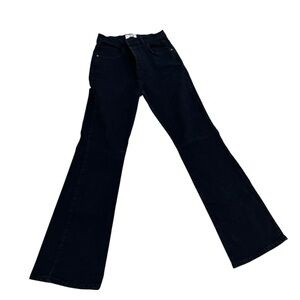 We The Free Black Boot Cut Jeans high waisted button fly size 29